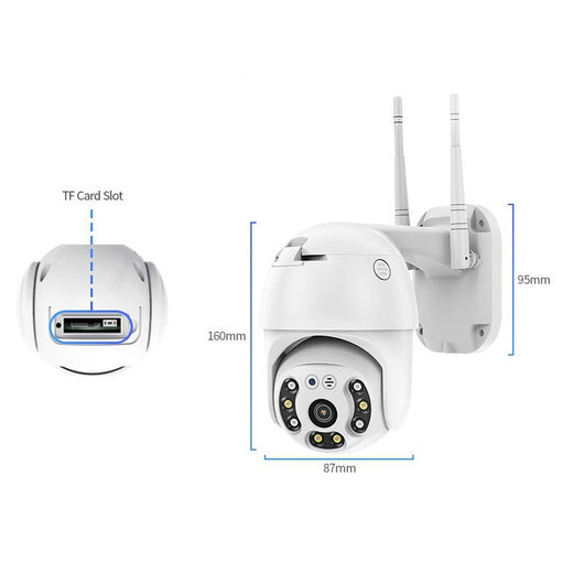 Cámara de Vigilancia Exterior Tuy2.5 WiFi Impermeable con Visión Nocturna - Image 8