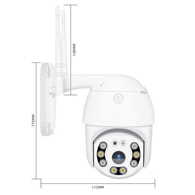 Cámara de Vigilancia Exterior Tuy2.5 WiFi Impermeable con Visión Nocturna - Image 12