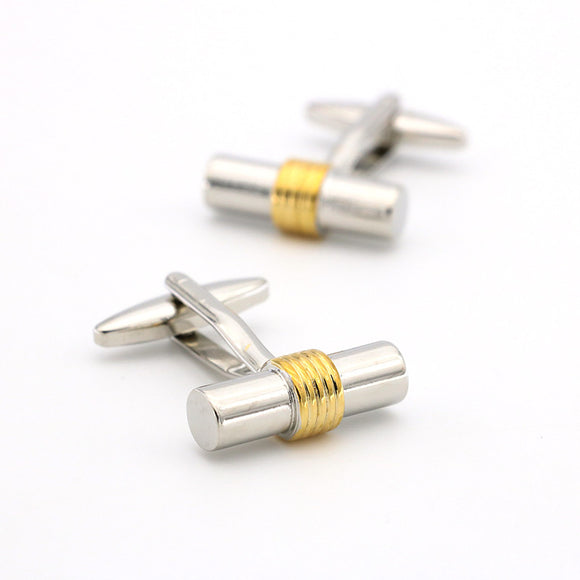 Gemelos de Acero Inoxidable para Camisas de Puño Francés