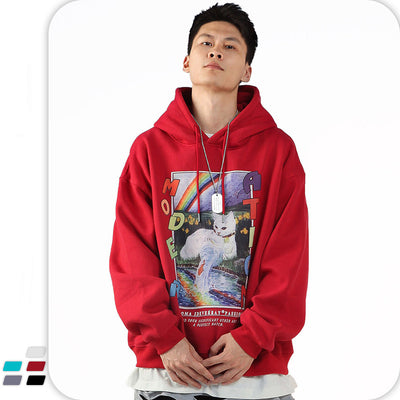Sudadera Holgada para Hombre con Capucha Polar - Image 7