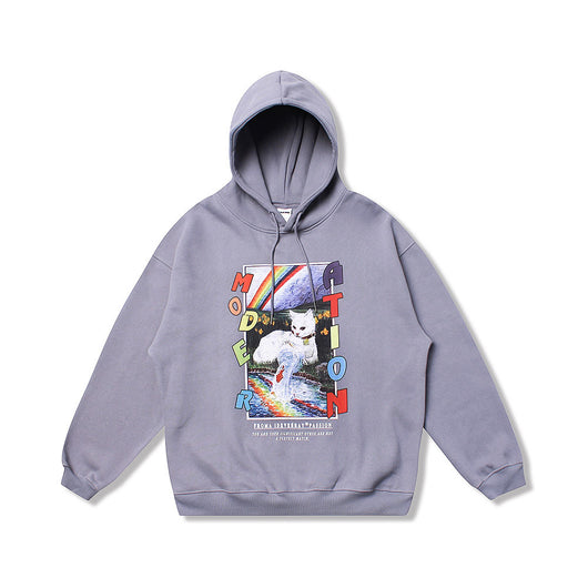 Sudadera Holgada para Hombre con Capucha Polar - Image 8
