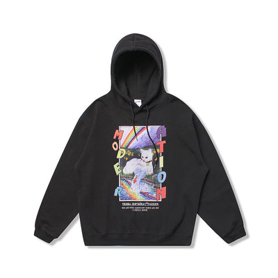 Sudadera Holgada para Hombre con Capucha Polar - Image 9