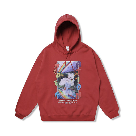 Sudadera Holgada para Hombre con Capucha Polar - Image 10