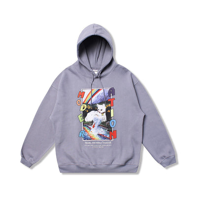 Sudadera Holgada para Hombre con Capucha Polar - Image 2
