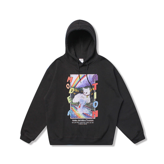 Sudadera Holgada para Hombre con Capucha Polar - Image 4