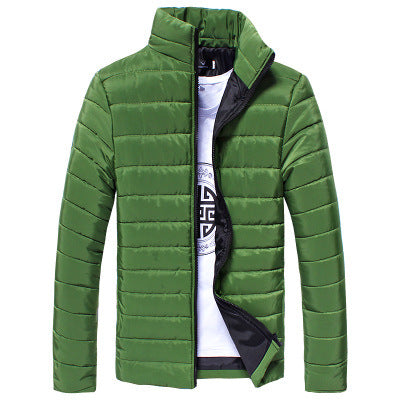 Chaqueta Acolchada para Hombre con Corte Slim y Cuello Alto - Image 11