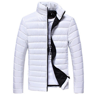 Chaqueta Acolchada para Hombre con Corte Slim y Cuello Alto - Image 13