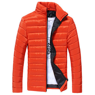 Chaqueta Acolchada para Hombre con Corte Slim y Cuello Alto - Image 5