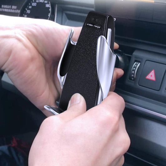 Cargador Inalámbrico para Auto 10W con Soporte Magnético S5 - Image 2