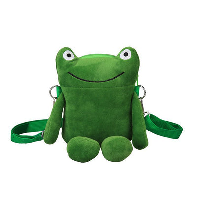 Bolsa Bandolera Infantil Rana Peluche - Cartera Compacta para Teléfono - Image 9