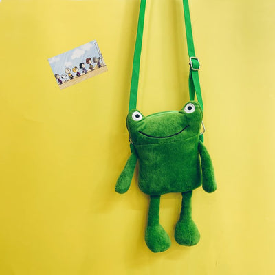 Bolsa Bandolera Infantil Rana Peluche - Cartera Compacta para Teléfono - Image 12