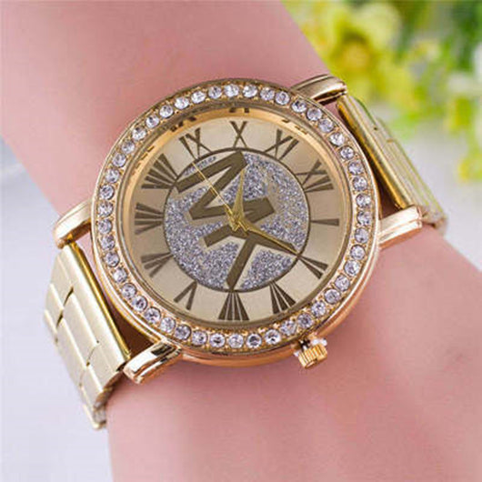 Reloj de Acero con Diamantes para Hombre - Tendencia Moda Aleación - Image 12