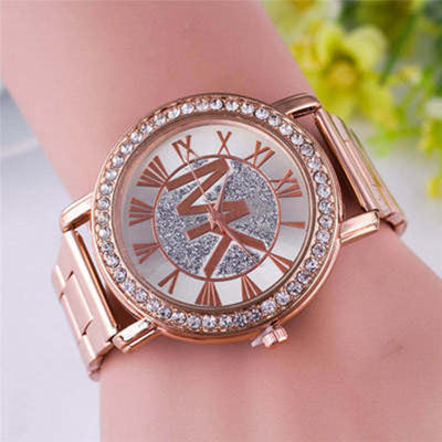 Reloj de Acero con Diamantes para Hombre - Tendencia Moda Aleación - Image 4