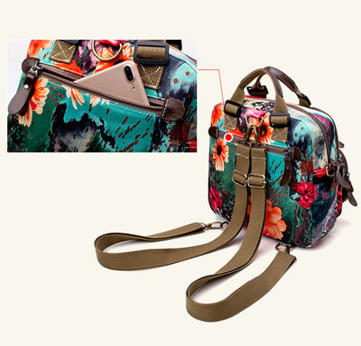 Bolso Multiusos con Diseño de Contraste y Doble Compartimiento - Image 11