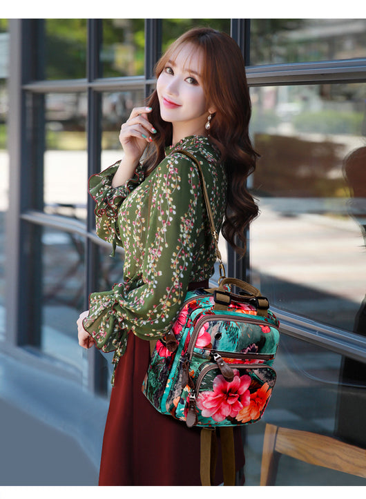Bolso Multiusos con Diseño de Contraste y Doble Compartimiento - Image 16