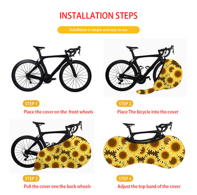 Funda Protectora Antipolvo para Ruedas y Marco de Bicicleta - Image 25