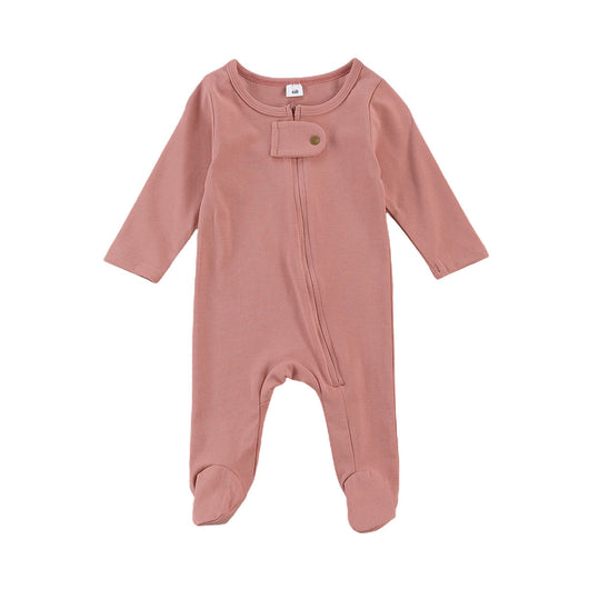 Enterizo Infantil de Manga Larga con Cuello Redondo y Hebillas - Image 9