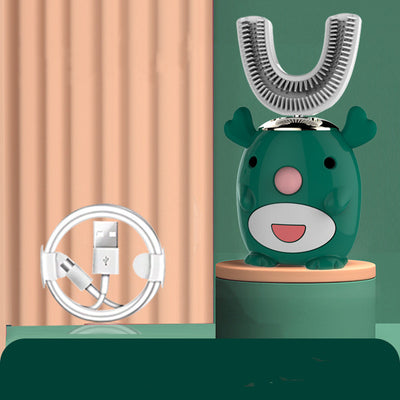 Cepillo Dental Eléctrico Infantil en Forma de U - Image 9