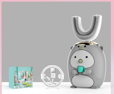 Cepillo Dental Eléctrico Infantil en Forma de U - Image 12