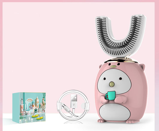 Cepillo Dental Eléctrico Infantil en Forma de U - Image 5