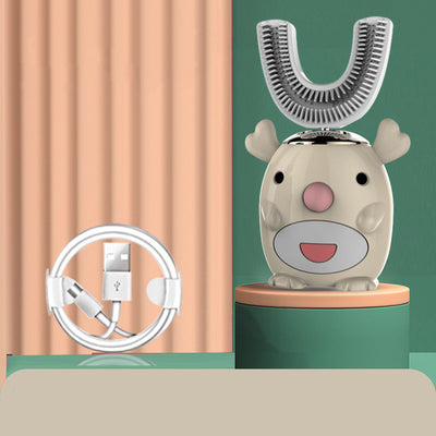 Cepillo Dental Eléctrico Infantil en Forma de U - Image 6