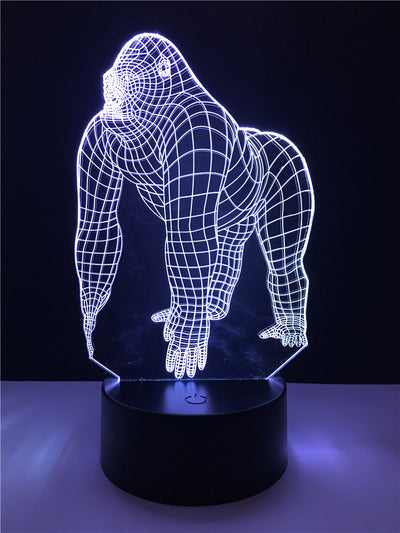 Lámpara de Escritorio 3D Serie Orangután - Diseño Artístico Internacional - Image 6