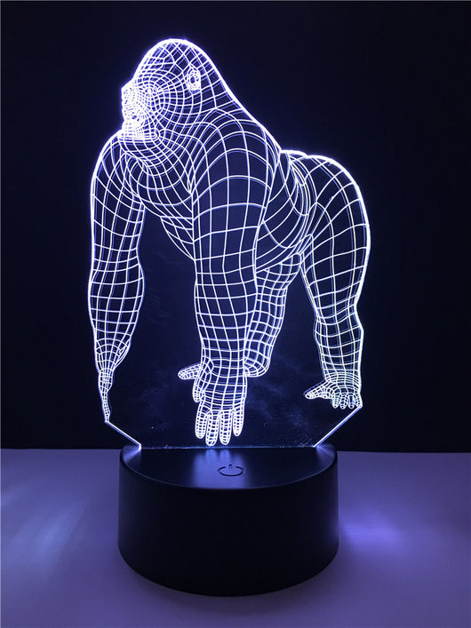 Lámpara de Escritorio 3D Serie Orangután - Diseño Artístico Internacional - Image 6