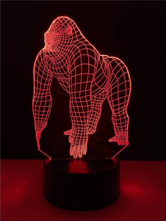 Lámpara de Escritorio 3D Serie Orangután - Diseño Artístico Internacional