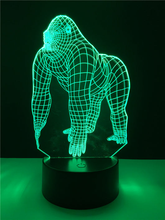 Lámpara de Escritorio 3D Serie Orangután - Diseño Artístico Internacional - Image 5