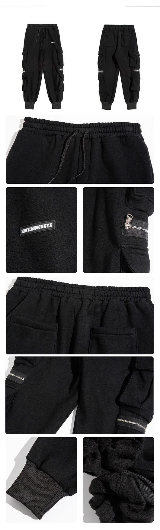 Pantalones Cargo Tácticos Funcionales Resistentes al Viento - Image 5