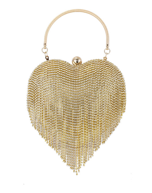Cartera de Noche Clutch con Diamantes para Mujer - Image 9