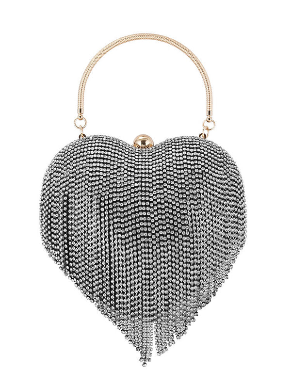 Cartera de Noche Clutch con Diamantes para Mujer - Image 4