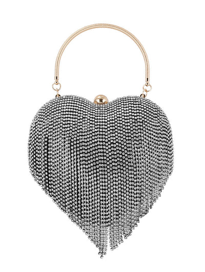 Cartera de Noche Clutch con Diamantes para Mujer - Image 4