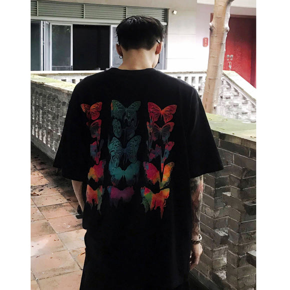 Camiseta Manga Corta para Hombre - Ajuste Holgado y Fresca para Verano