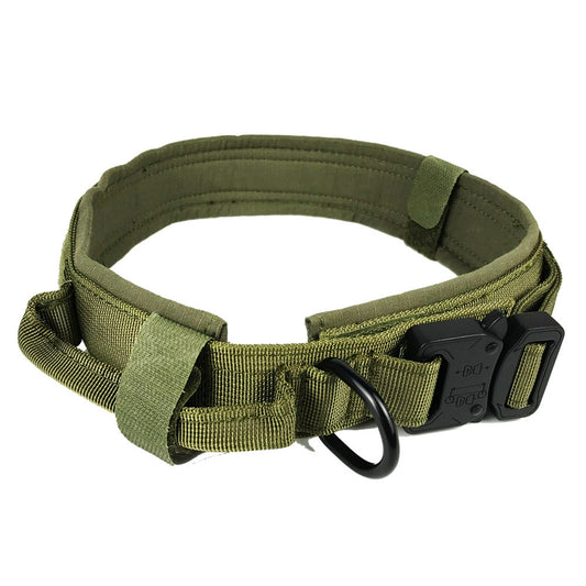 Collar Táctico para Perro Grande - Correa Reforzada de Nylon Resistente - Image 2