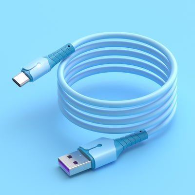 Cable de Datos Silicona Líquida Compatible con iPhone y Android - Image 6