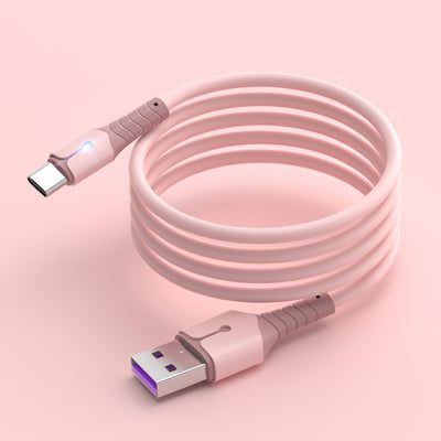 Cable de Datos Silicona Líquida Compatible con iPhone y Android - Image 7