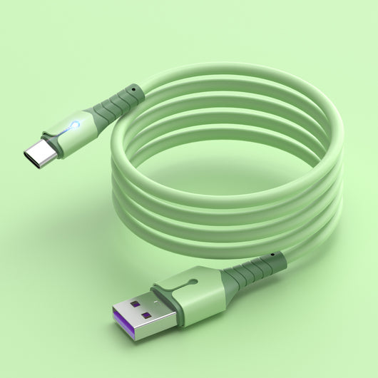 Cable de Datos Silicona Líquida Compatible con iPhone y Android - Image 8