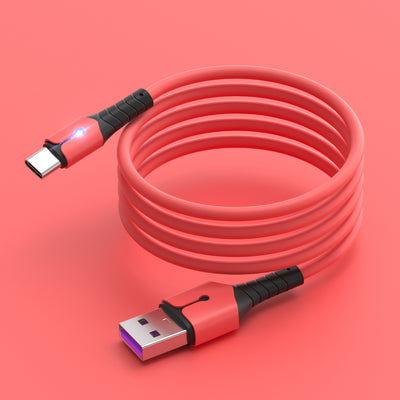 Cable de Datos Silicona Líquida Compatible con iPhone y Android - Image 9