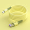 Cable de Datos Silicona Líquida Compatible con iPhone y Android