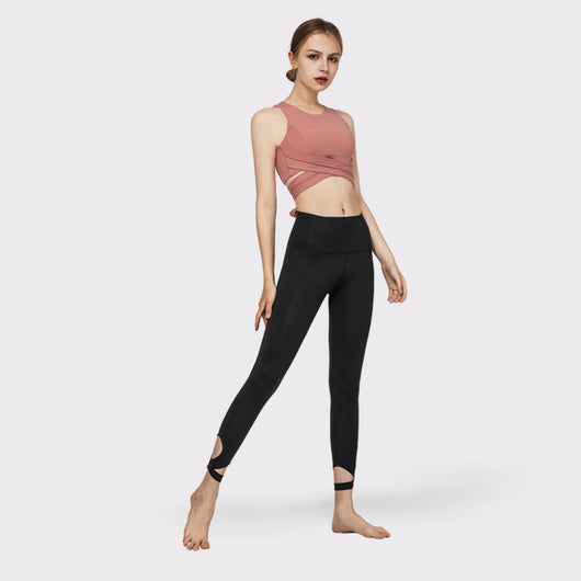 Conjunto Deportivo de Yoga Aéreo con Espalda Descubierta, Secado Rápido y Soporte Antiimpacto - Image 8