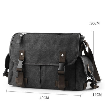 Bolsa Mensajero Casual para Estudiantes - Diseño Moderno y Funcional - Image 6