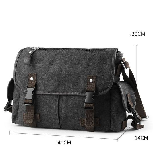 Bolsa Mensajero Casual para Estudiantes - Diseño Moderno y Funcional - Image 2
