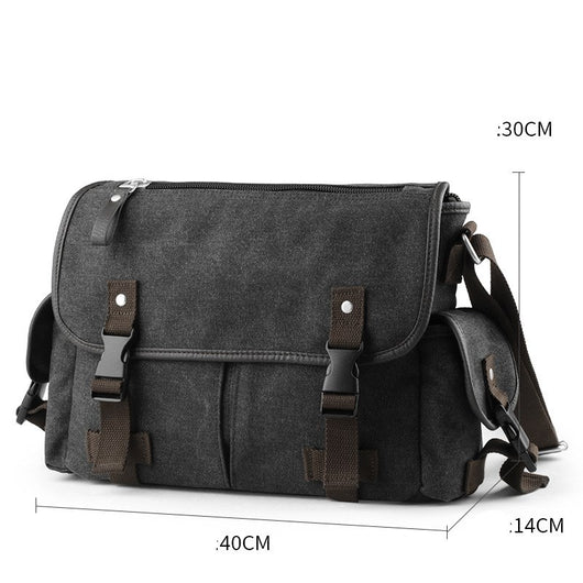Bolsa Mensajero Casual para Estudiantes - Diseño Moderno y Funcional - Image 2