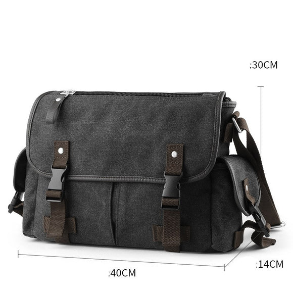 Bolsa Mensajero Casual para Estudiantes - Diseño Moderno y Funcional