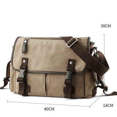 Bolsa Mensajero Casual para Estudiantes - Diseño Moderno y Funcional - Image 5