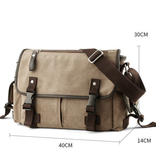Bolsa Mensajero Casual para Estudiantes - Diseño Moderno y Funcional - Image 5