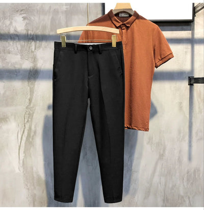 Pantalones Cortos Slim Casuales Versátiles para Hombre - Image 13