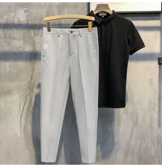 Pantalones Cortos Slim Casuales Versátiles para Hombre - Image 4