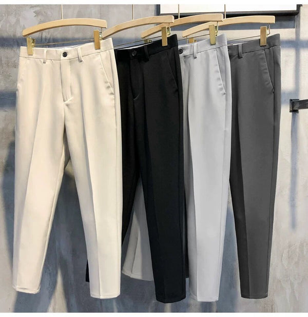 Pantalones Cortos Slim Casuales Versátiles para Hombre